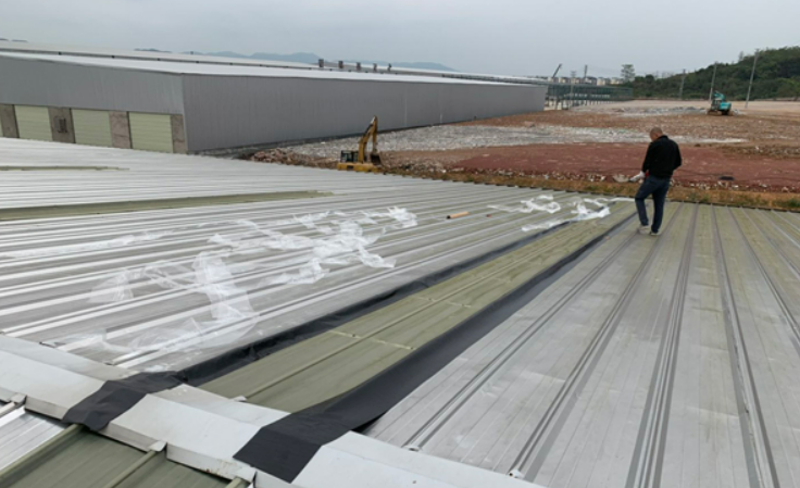 雷州厂房屋面防水维修案例